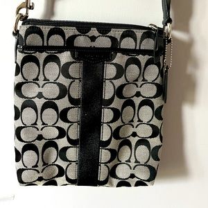 Coach cross body purse